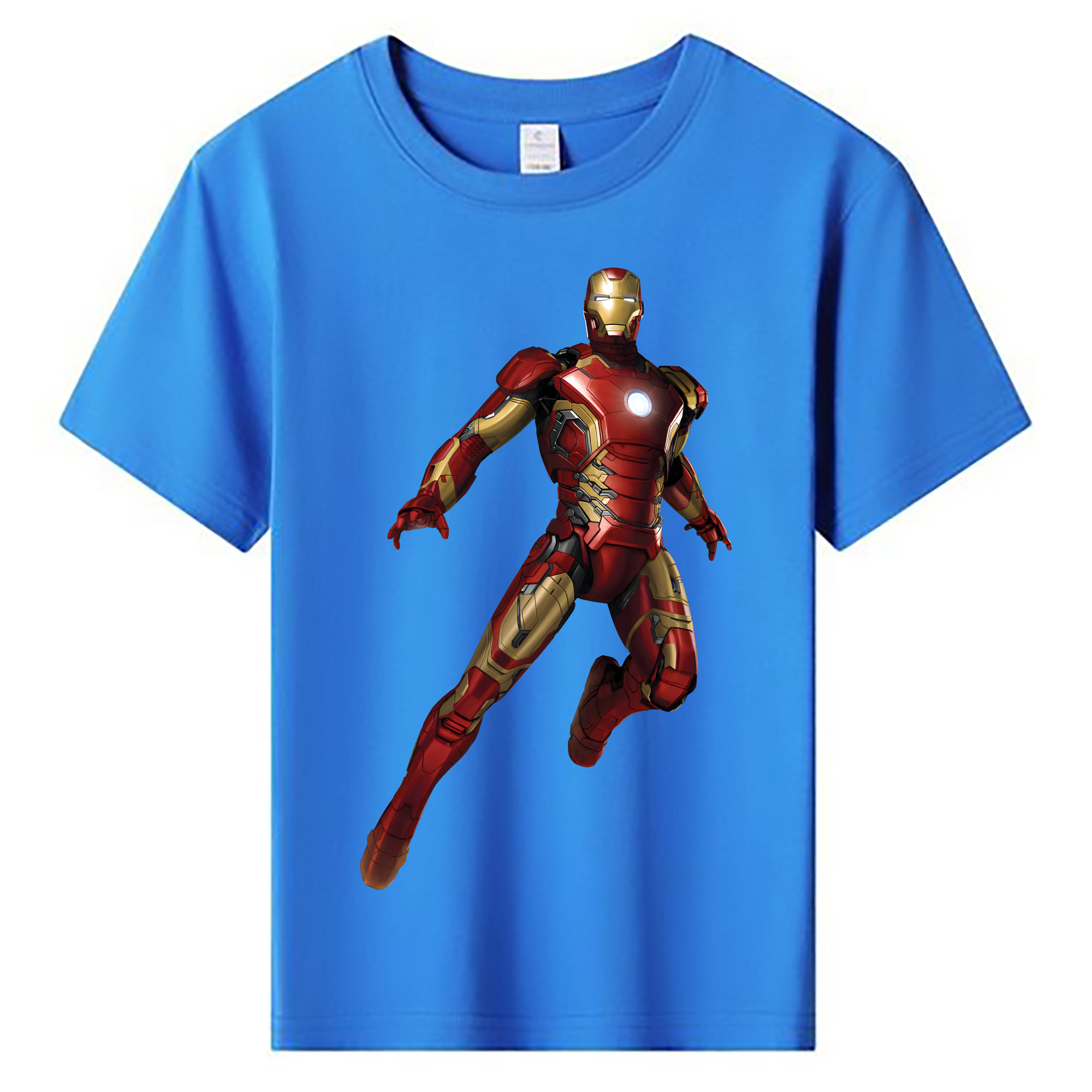 （画像用） アベンジャーズ The Avengers 綿100％キッズTシャツ（フロントプリント）